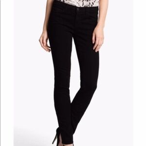 J BRAND Pencil Slim Skinny Denim Jeans in Jett Black Size 27